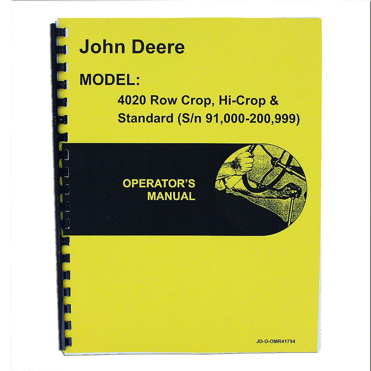 Operators Manual Reprint For John Deere 4020 Tractor | Standard & Row-Crop | Omr41754, Omr39669 1