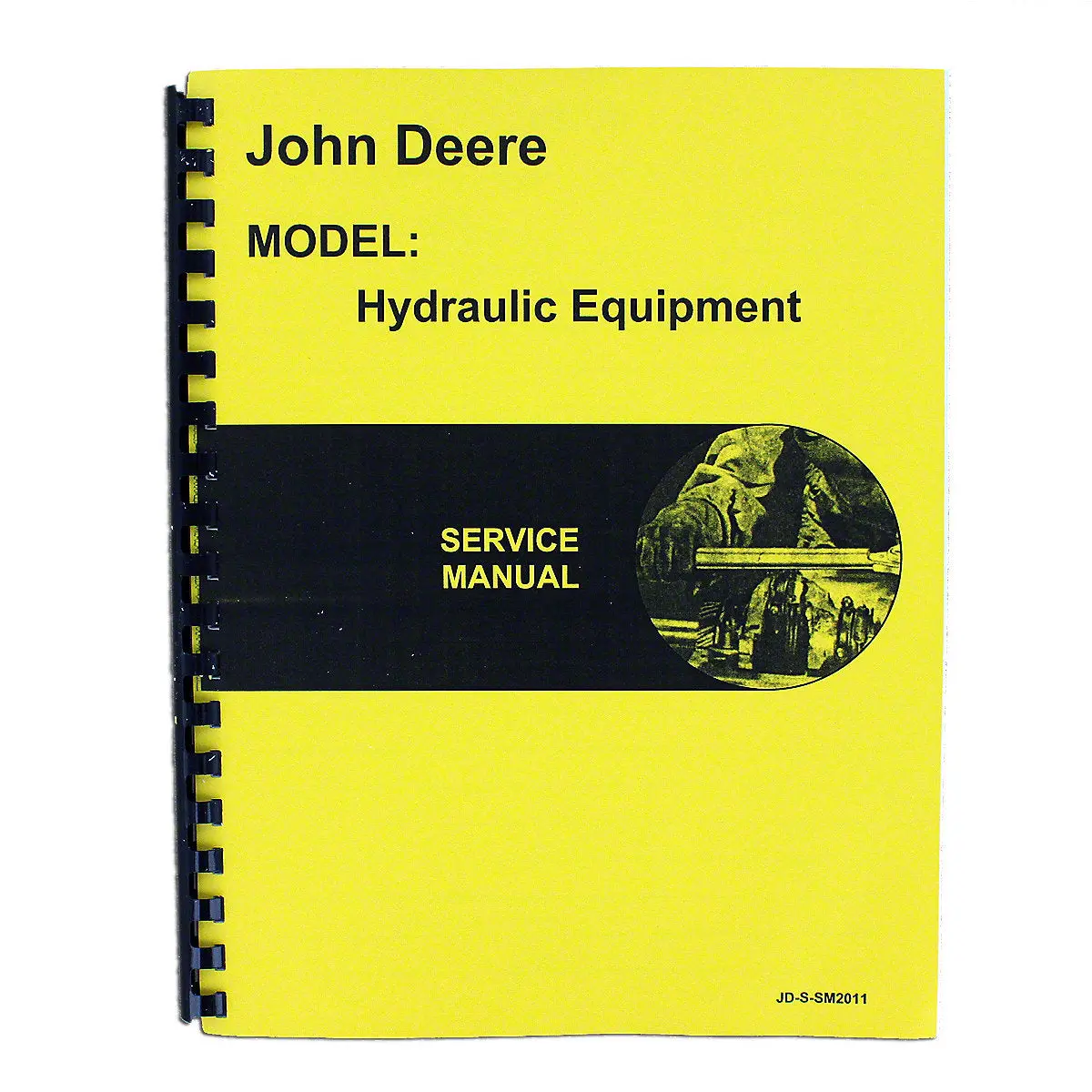 2-Cyl Hydraulic Service Manual Reprint For John Deere Tractors | Sm2011 1