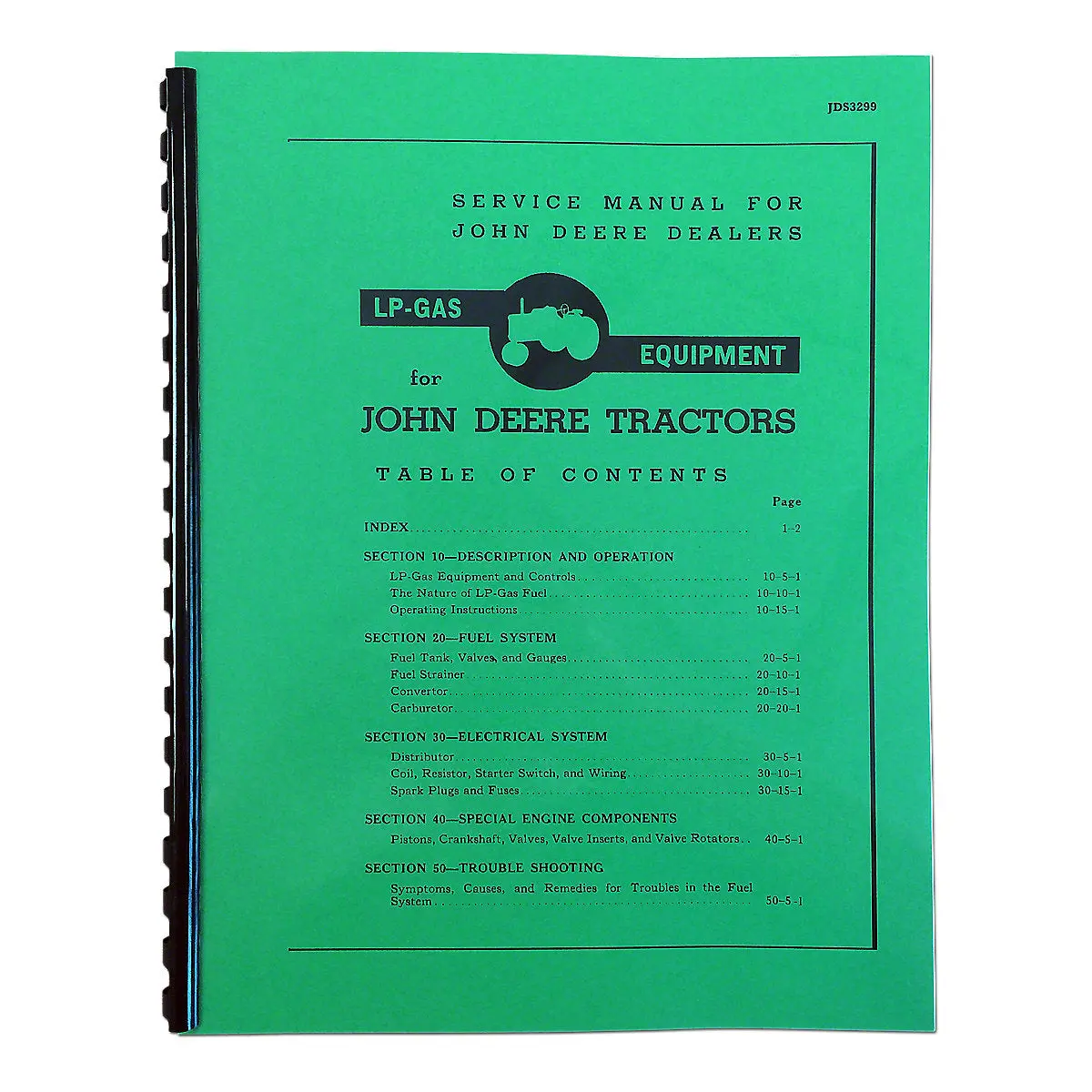 Lp Service Manual Reprint For John Deere Tractor | Sm2015 1