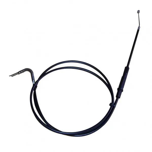 Throttle Cable- Bps Stainless Lever To Single 34 Mm Mikuni 1