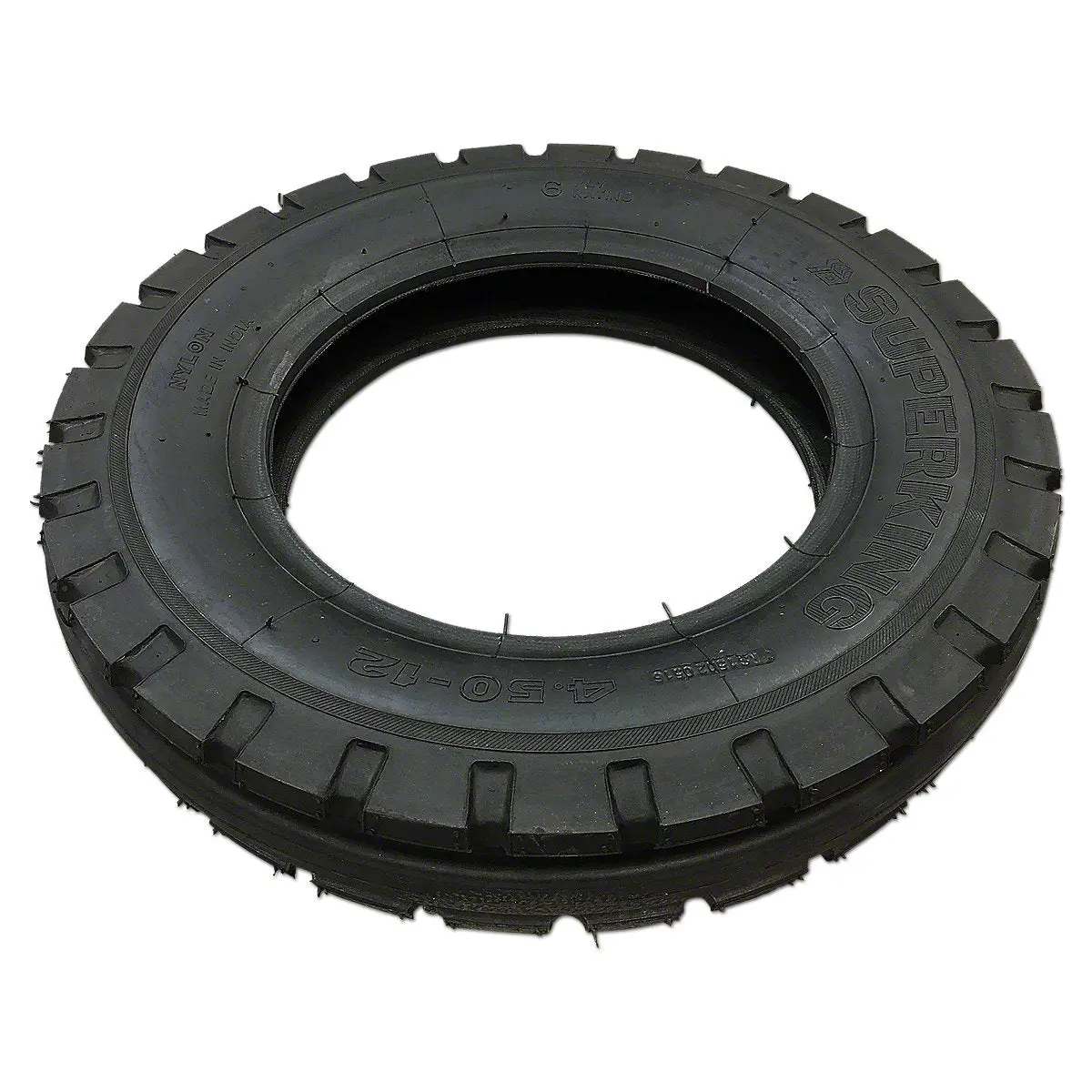 Triple Rib Front Tire - 6 Ply Fits Massey Tractor | 4.50” X 12” 1