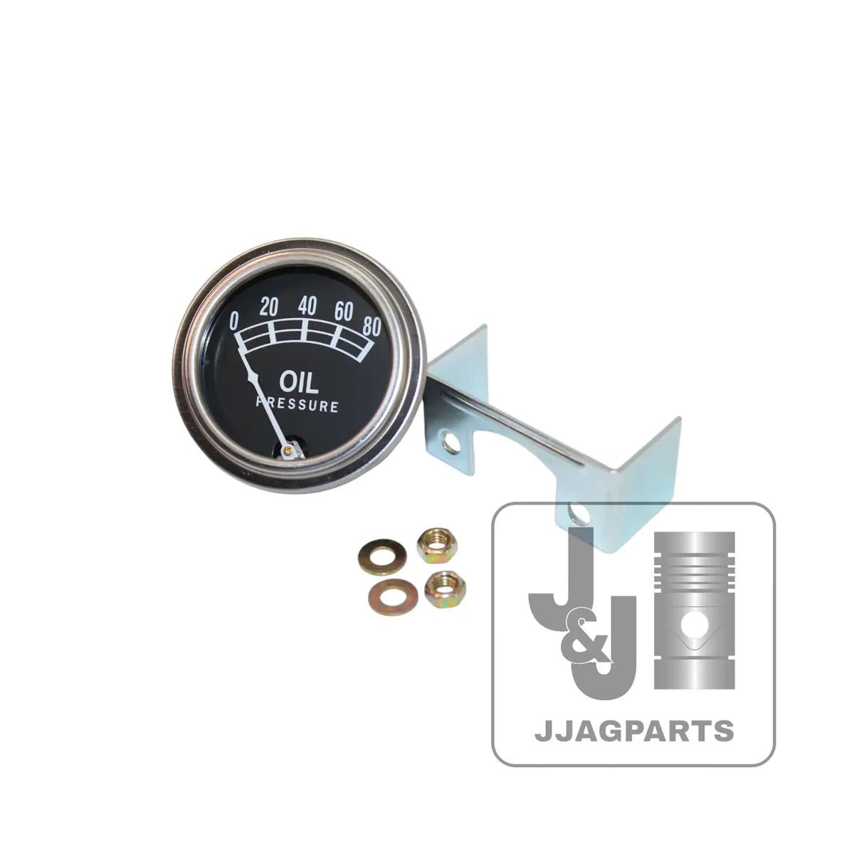 Universal Oil Pressure Gauge (0 - 80 Psi) Fits International Tractor 1