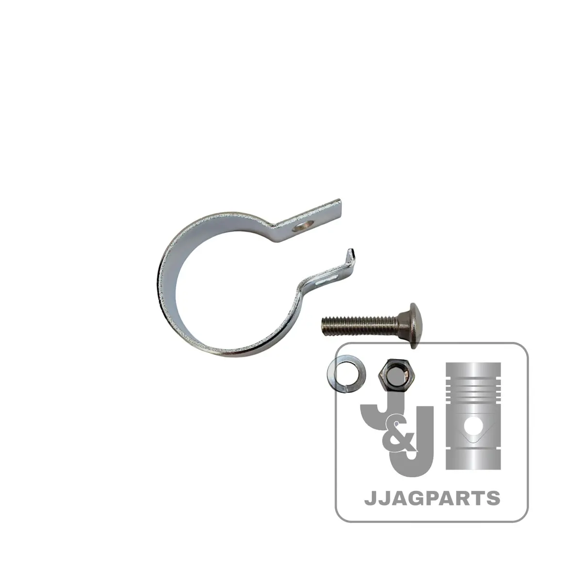 2" Stainless Steel Muffler Clamp Fits Many Cockshutt Tractor Models 2