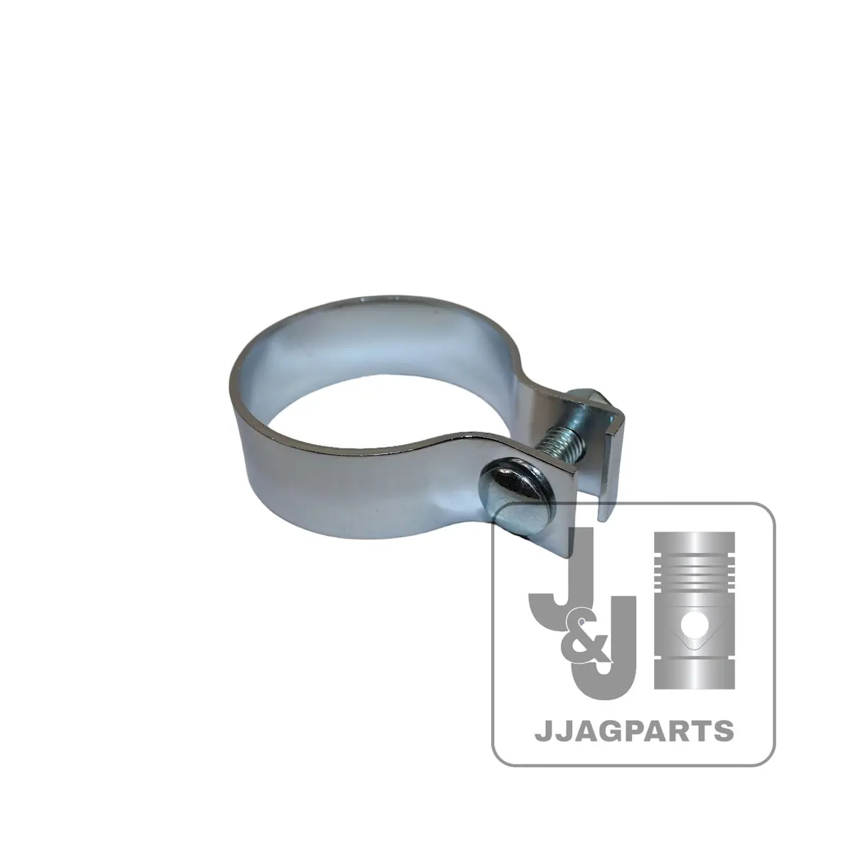 Chrome Muffler Clamp 2.350"-2.550" -Fits  Cockshutt  Tractor 1