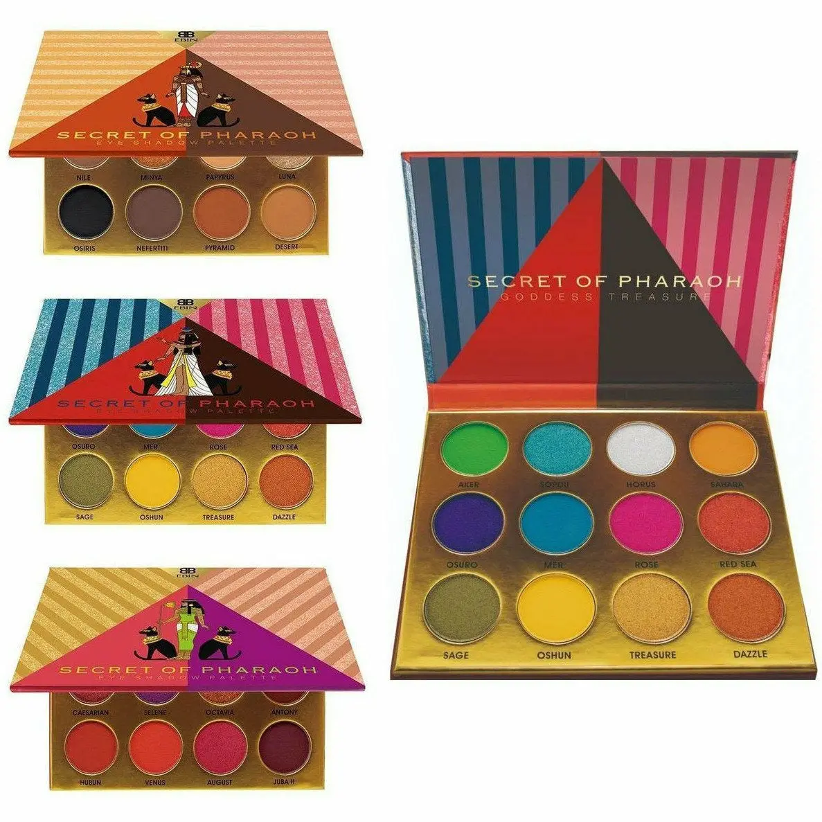 Ebin New York: Secret Of Pharaoh Palette 1