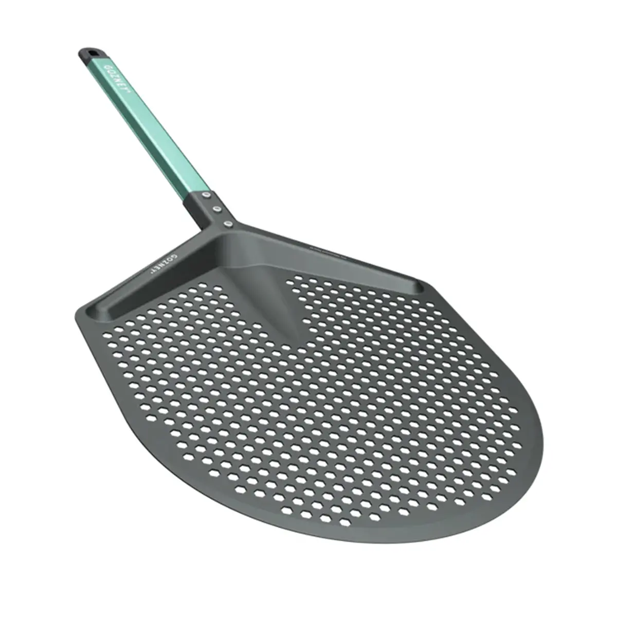 Gozney Pro Placement 12" Pizza Peel Lightweight Aluminum Perforated Blade Ad1777 1