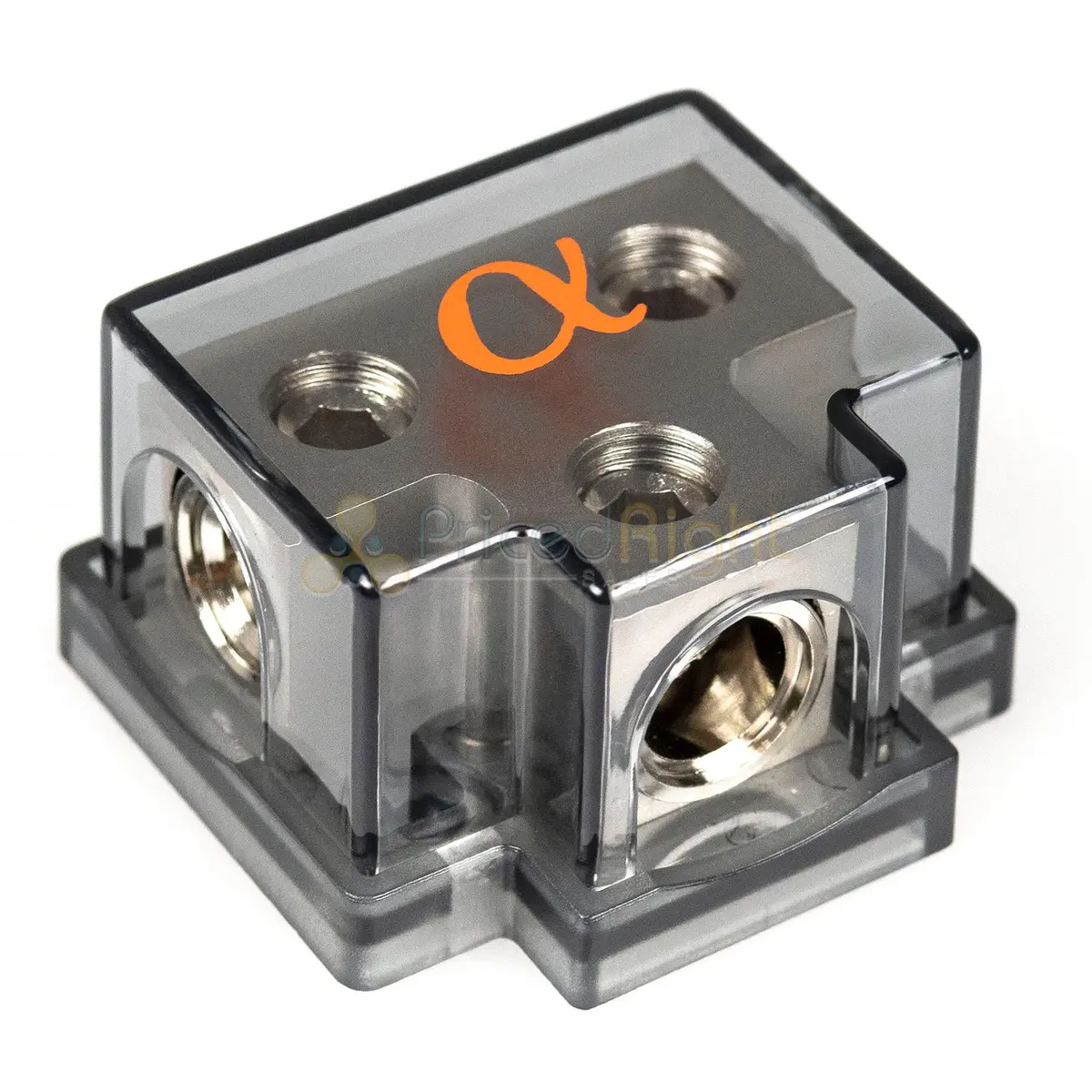 Alphasonik Distribution Block (1) 1/0 Or 2 Gauge Input (2) 1/0 Or 4 Gauge Out 1