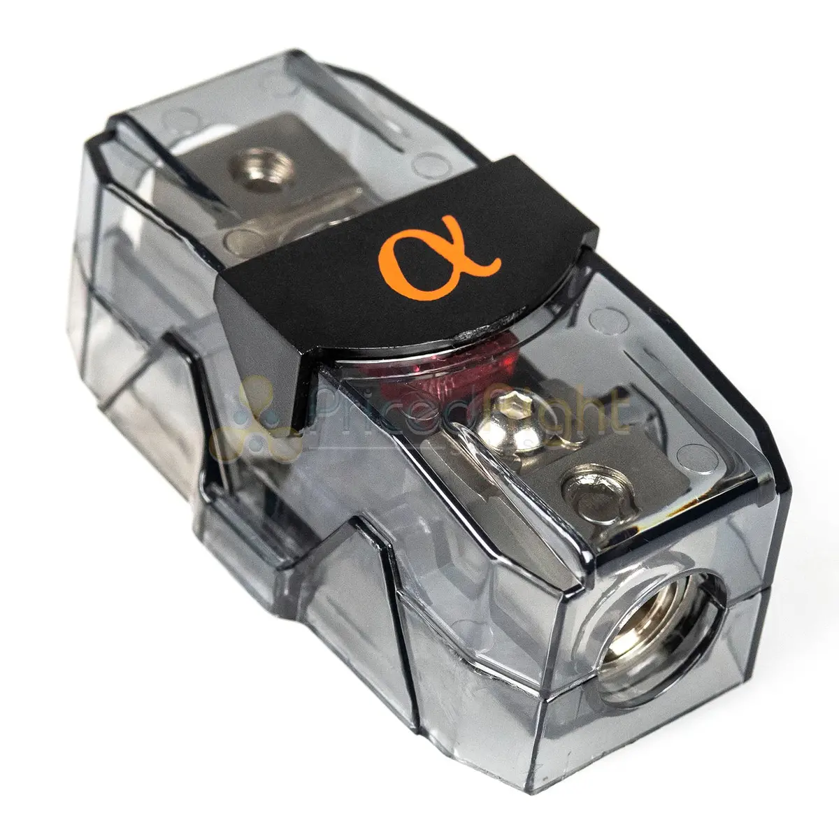 Mini Anl Fuse Holder 0 Gauge Input 0/2 Ga Output 150A Fuse Alphasonik Afh-10-10 1