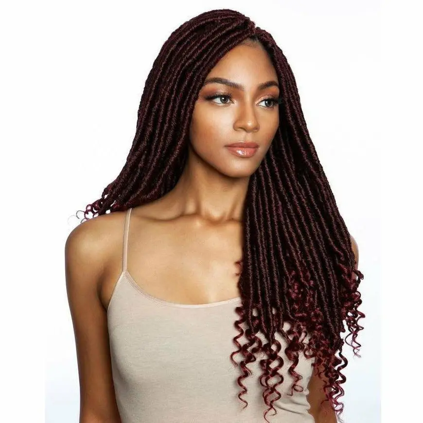 Afri-Naptural: 2X Trini Goddess Locs 18" (Loc202) 1