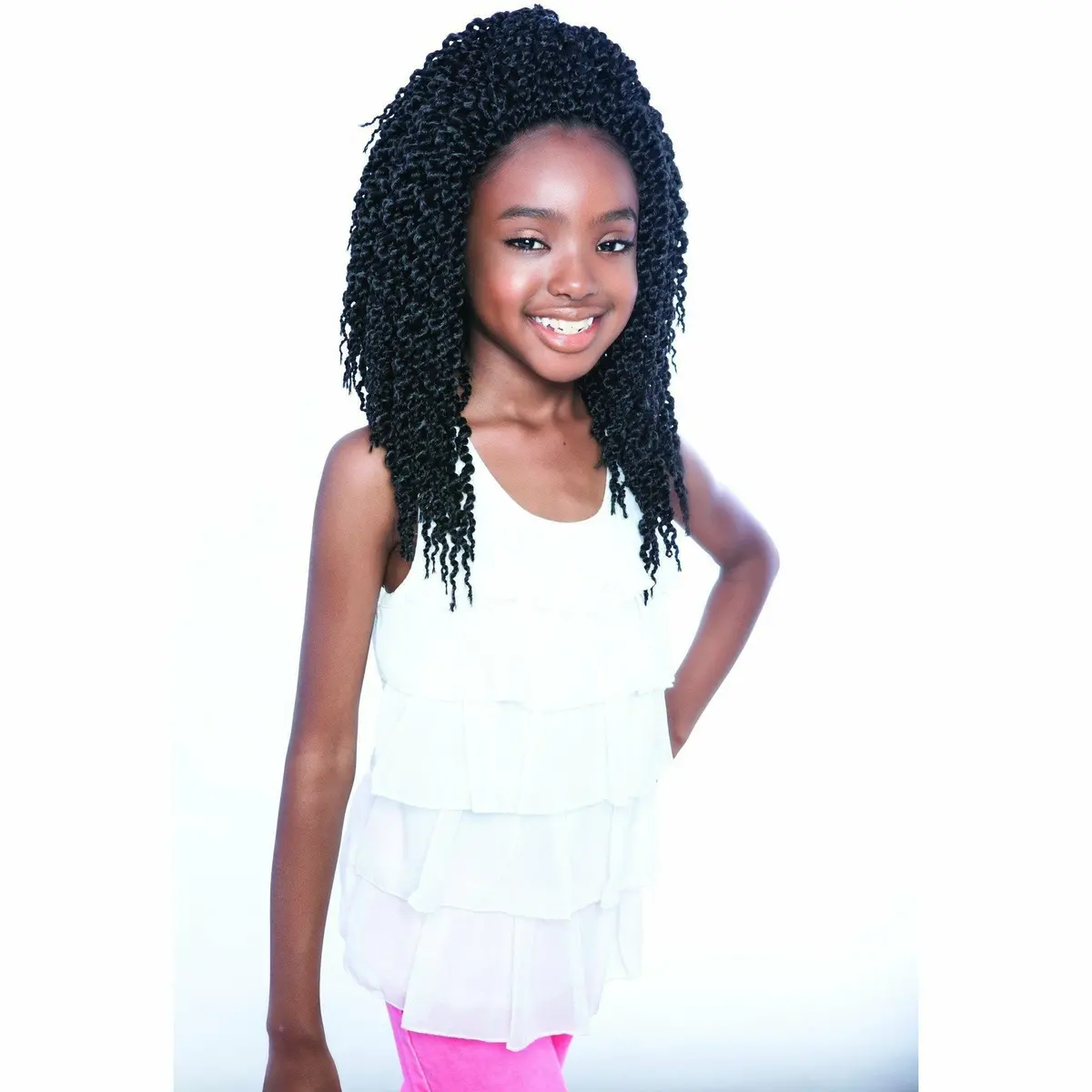 Afri-Naptural: Kids Rock 3D Cubic Twist 12" (Kr06) 1