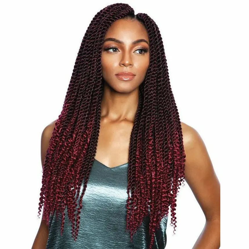 Afri-Naptural: 3X Coily Ends Senegal Twist 18" (Sb308) - Final Sale 1