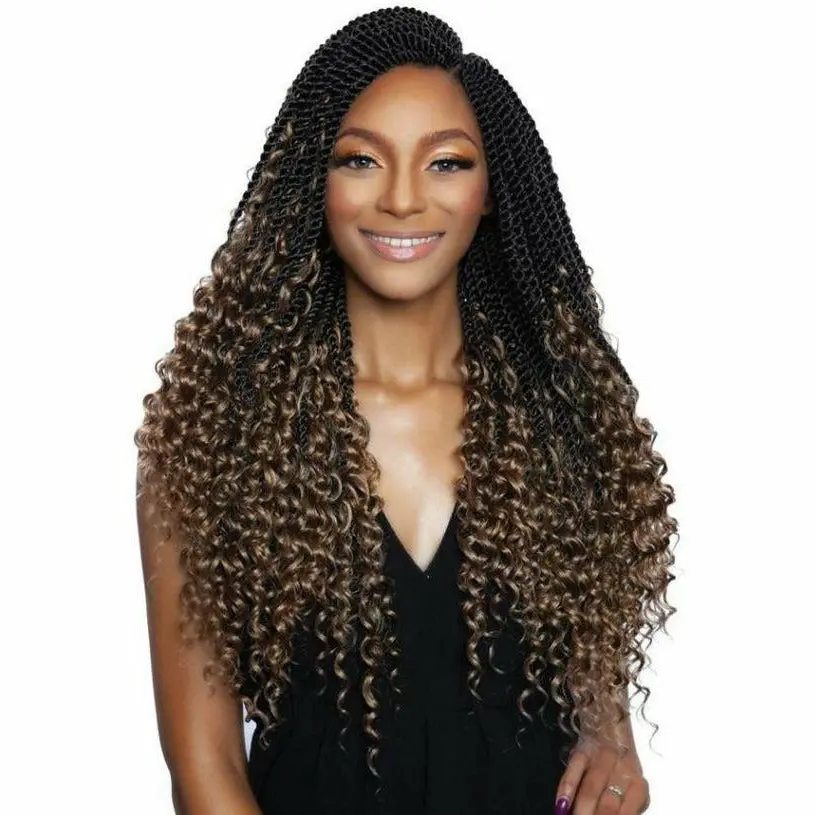 Afri-Naptural: 3X Boho Senegal Twist 20" 1