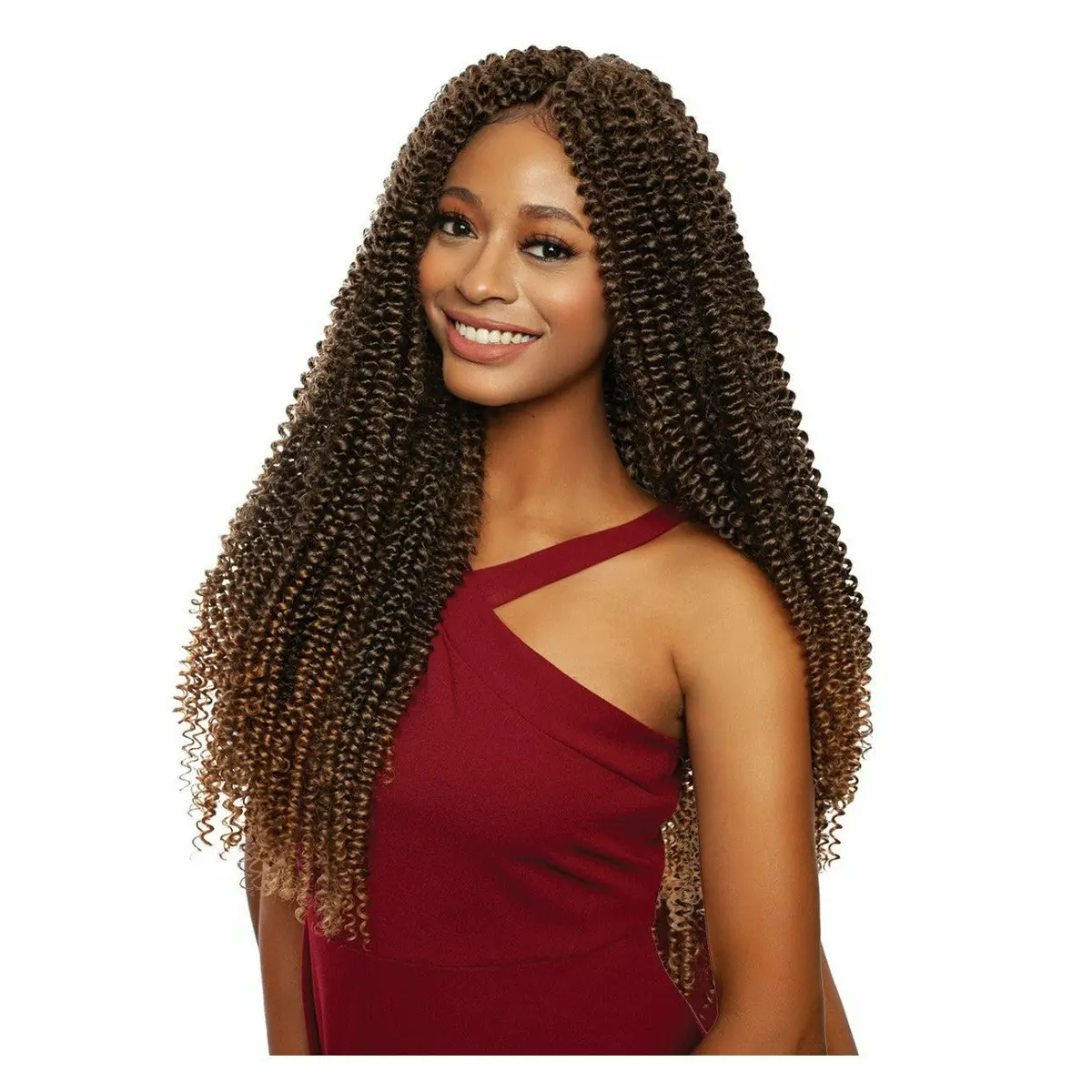 Afri-Naptural: 3X Coily Bohemian 20" (Cb3p2004) Crochet Braids 1