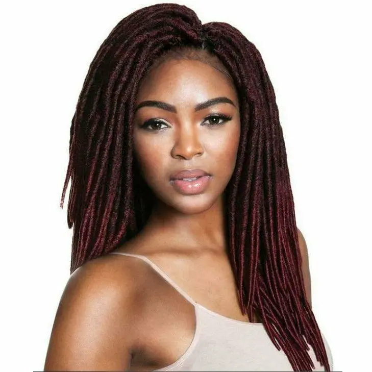 Afri Naptural: 3X Neat Faux Locs 14" Final Sale 1