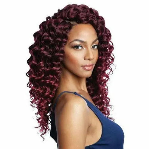 Afri-Naptural: Caribbean 3X Aruba Curl 14" Crochet Braids 1