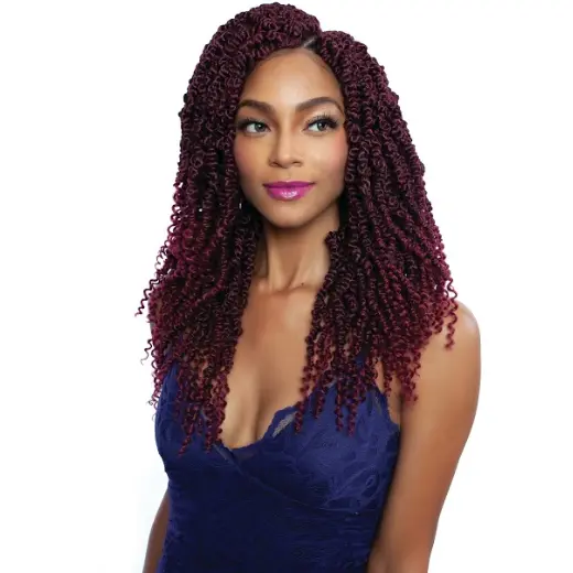 Afri-Naptural: 2X Gorgeous Passion Twist 14” (Twb213) Crochet Braids 1
