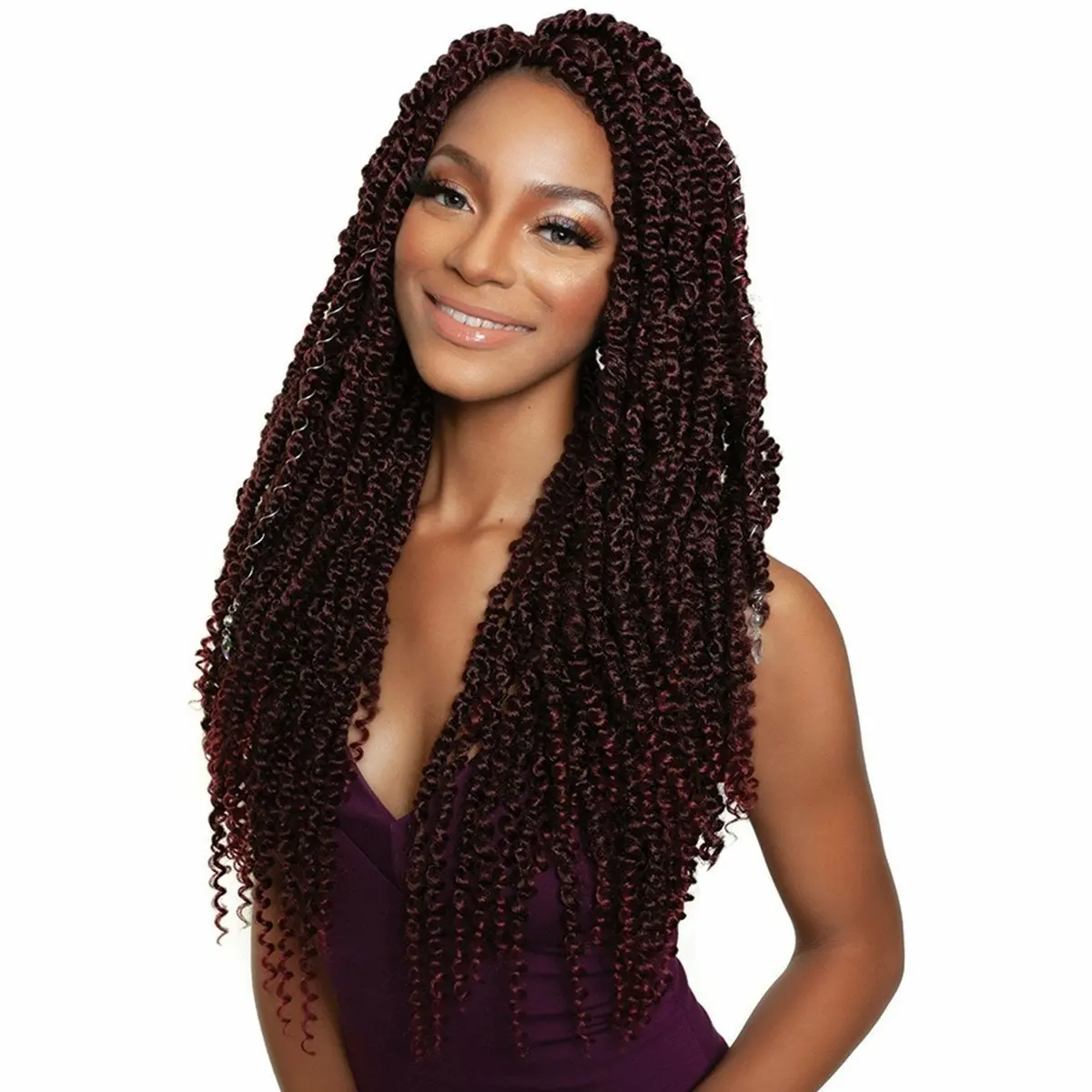 Afri-Naptural Gorgeous Passion Twist 20” (Twb112) Crochet Braids 1