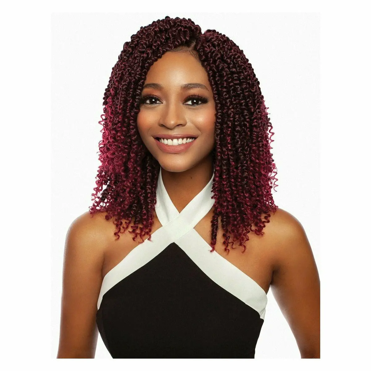 Afri-Naptural Gorgeous Passion Twist 9"/10"/11" (Twb309) Crochet Braid - Final Sale 1