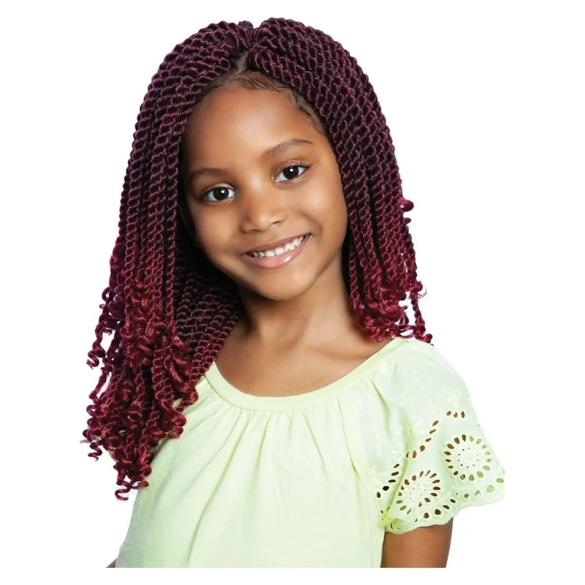Afri-Naptural: Kids Rock Pre-Stretched Braid Juju Kinky Twist 10"(Kr08) 1