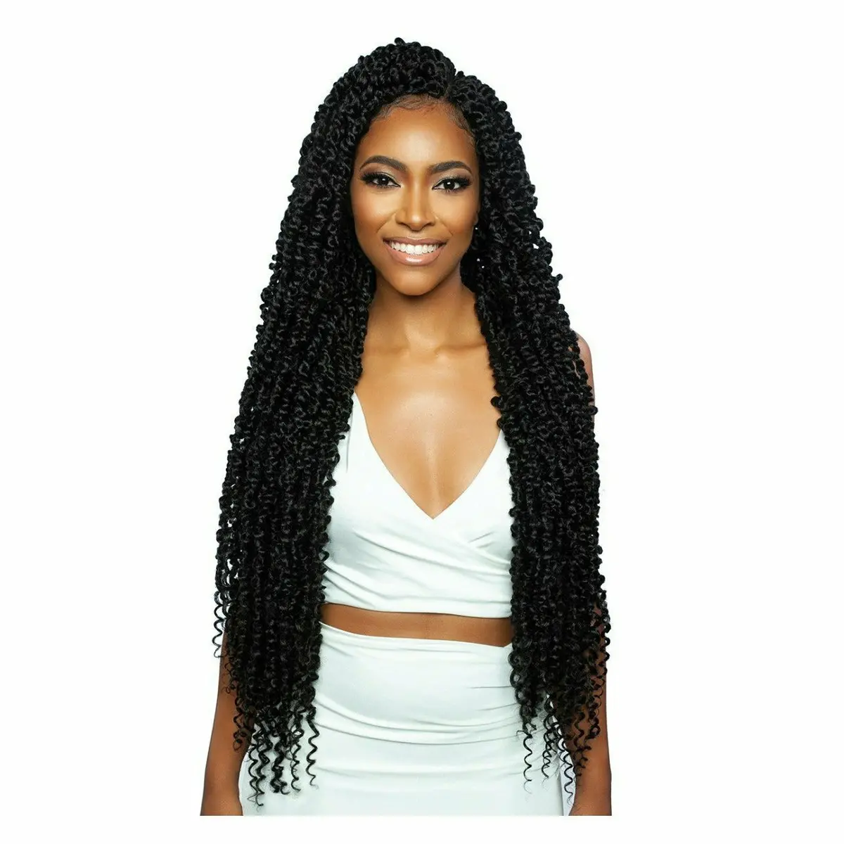 Afri-Naptural Waist Passion Twist 30” (Twb114) Crochet Braid 1