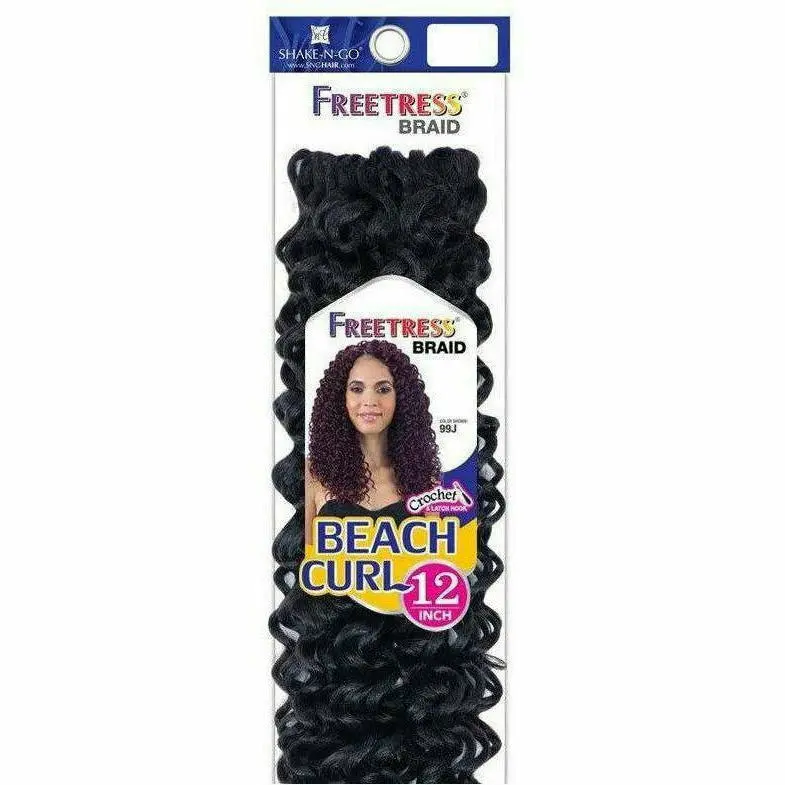Freetress: Beach Curl 12" Crochet Braids 1