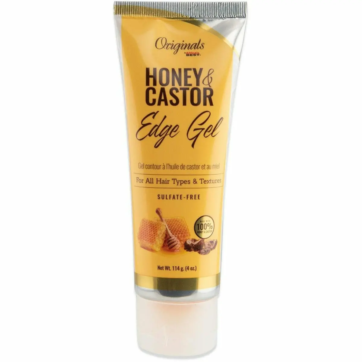 Africa's Best: Honey & Castor Edge Gel 4Oz 1