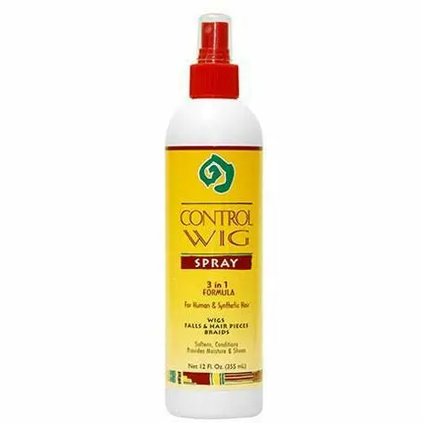 African Essence: Control Wig Spray 3In1 Formula 12Oz 1