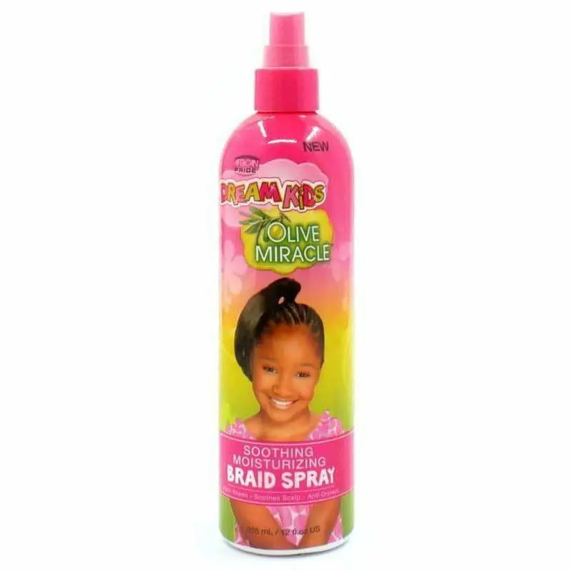 African Pride: Dream Kids Soothing Braid Spray 12Oz 1