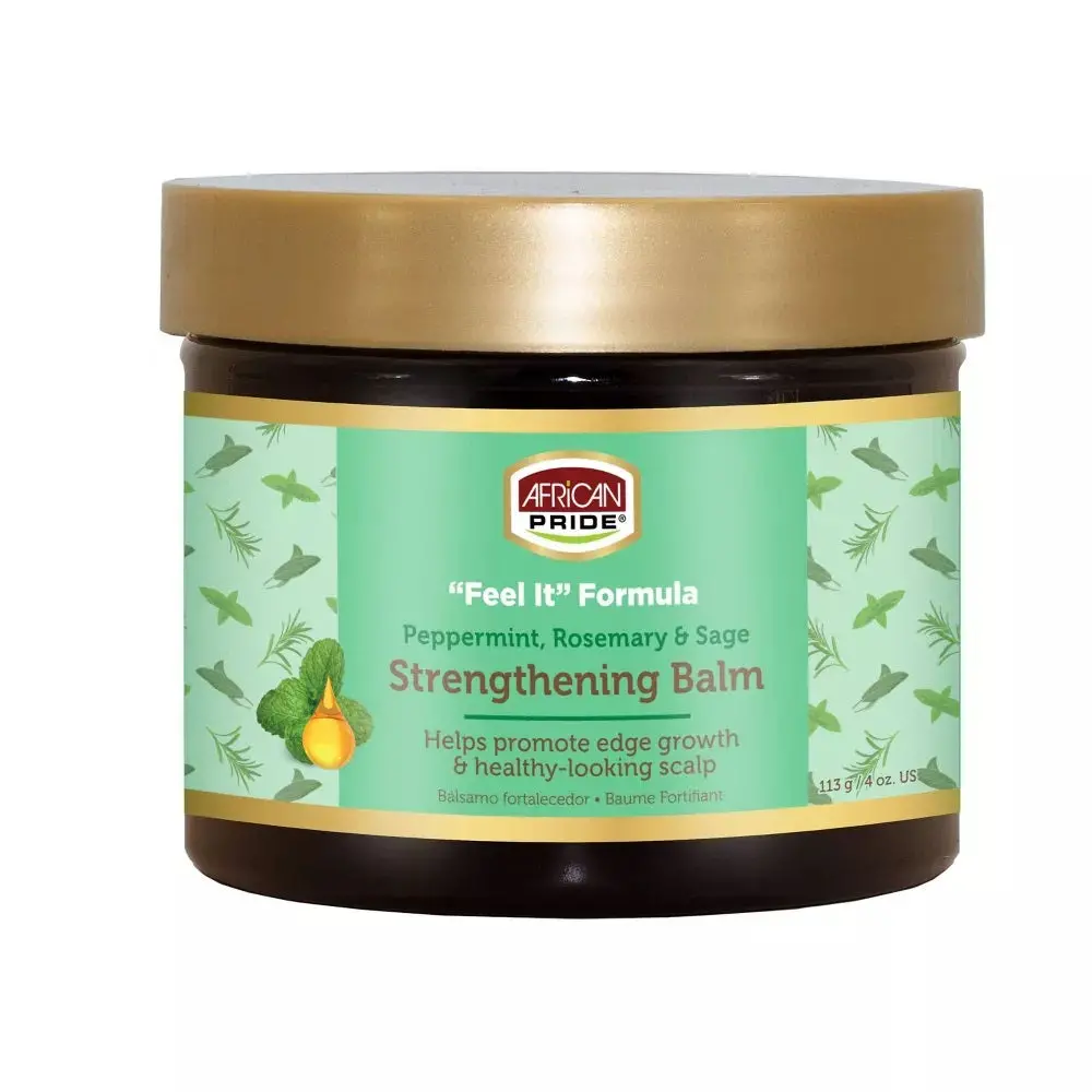 African Pride Feel It Formula Hair Strengthening Balm 4Oz 1
