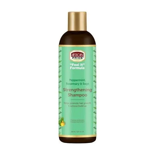 African Pride: Feel It Formula Strengthening Shampoo 12Oz 1