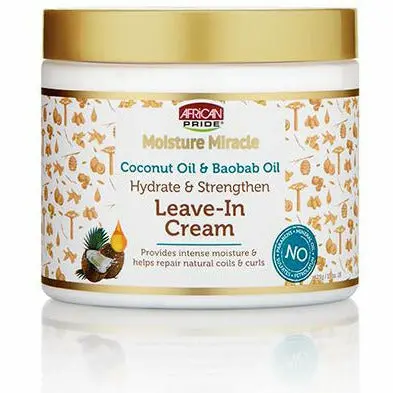 African Pride: Hydrate & Strengthen Leave-In Cream 15Oz 1