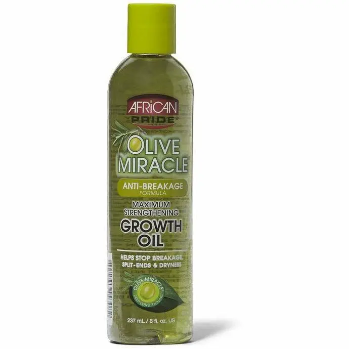 African Pride: Olive Miracle Growth Oil Treatment 8Oz 1