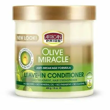 African Pride: Olive Miracle Leave-In 15Oz 1