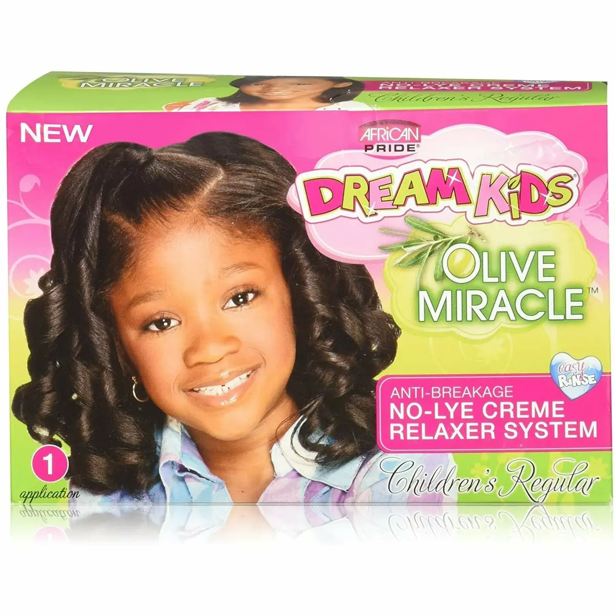 African Pride: Dream Kids Olive Miracle No-Lye Relaxer Regular, Coarse 1