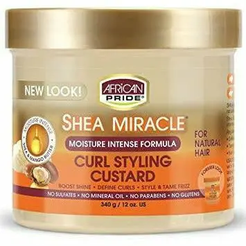 African Pride: Shea Miracle Curl Styling Custard 1