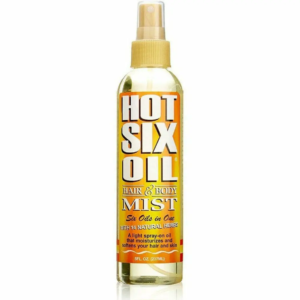 African Royale: Hot Six Oil Hair & Body Mist 8Oz 1