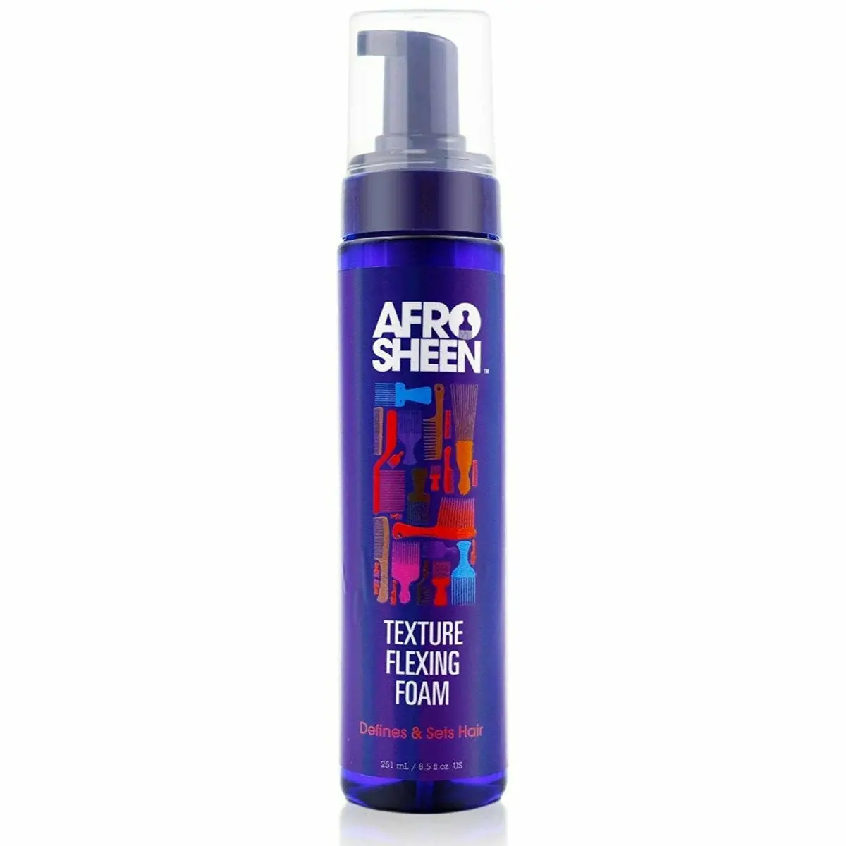 Afro Sheen: Texture Flexing Foam 8.5Oz 1