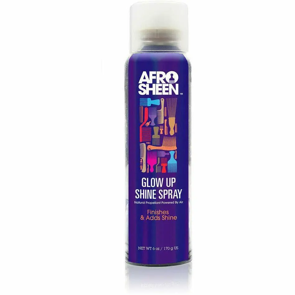 Afro Sheen: Glow Up Shine Spray 6Oz 1