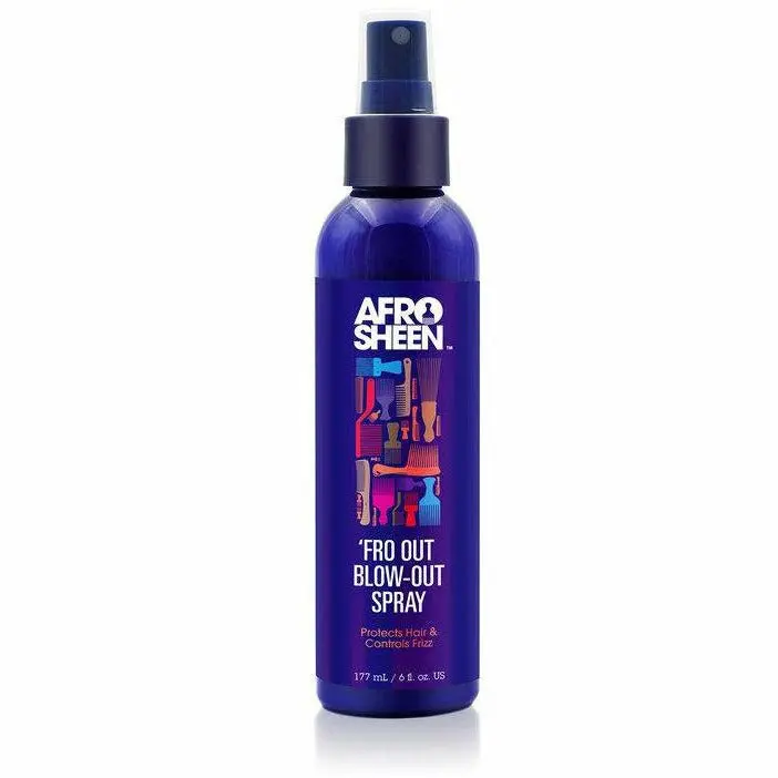Afro Sheen: Fro Out Blow-Out Spray 6Oz 1