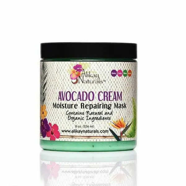 Alikay Naturals: Avocado Cream Moisture Repair Mask 8Oz 1