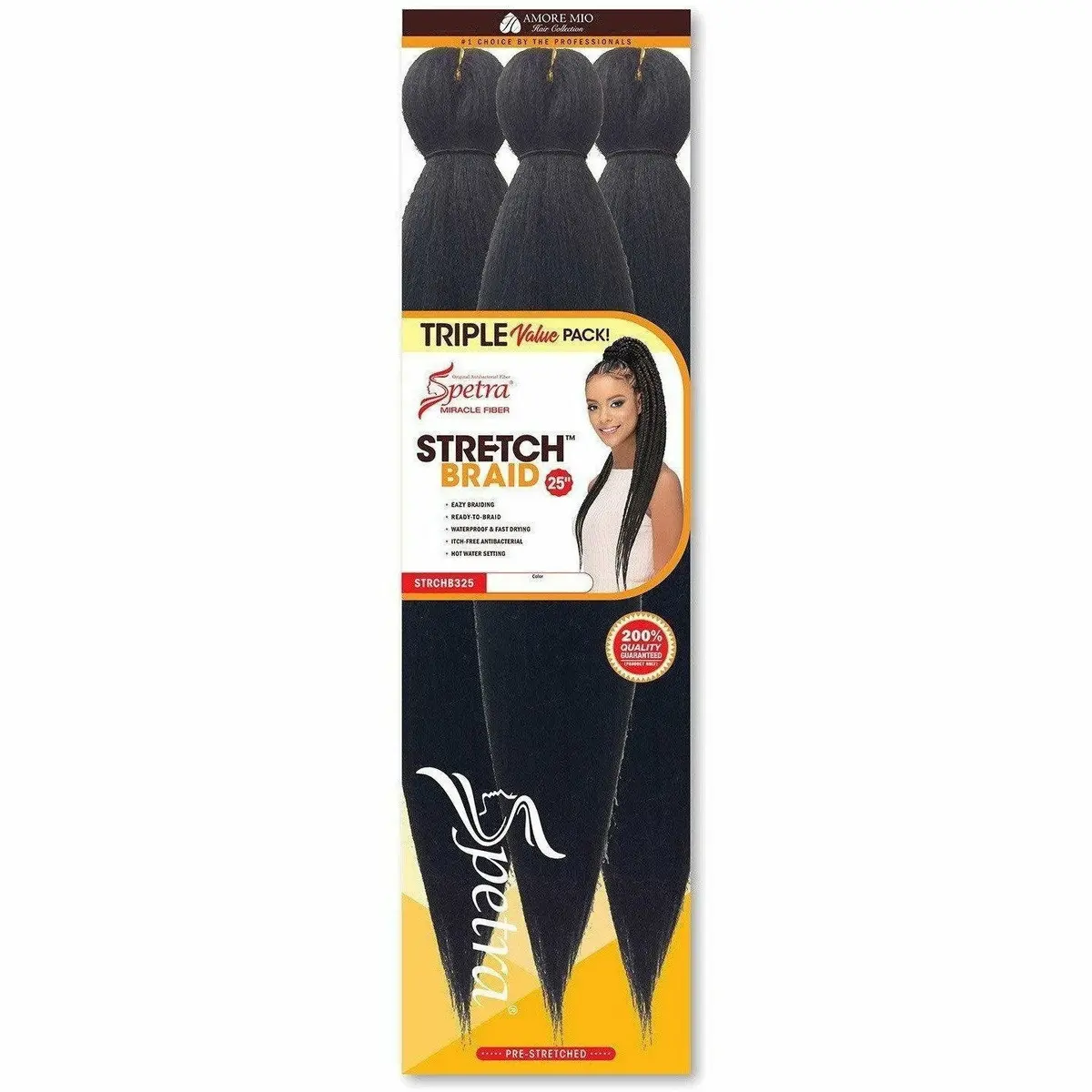 Spectra: 3X "Stretch Braid 25" 1