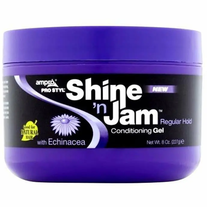 Ampro Shine 'N Jam Hair Gel – Classic Hold Formula