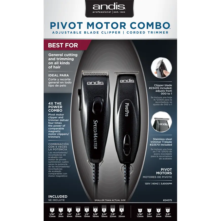 Andis: Pivot Motor Clipper/Trimmer #24075 1