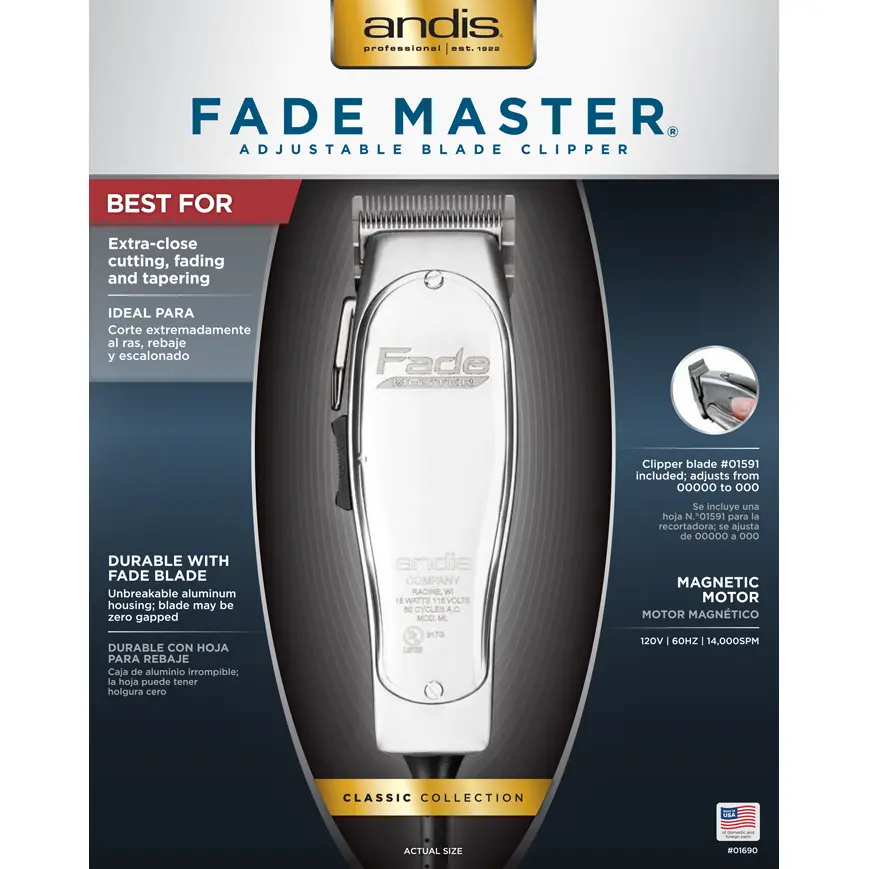 Andis: Fade Master® Adjustable Blade Clipper 1