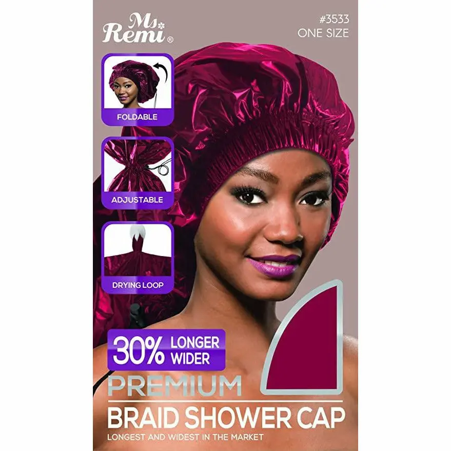 Ms. Remi: Premium Braid Shower Cap 1