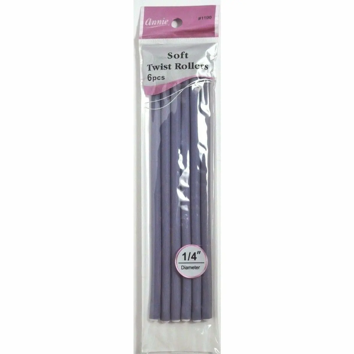 Annie: Soft Twist Rollers 1/4" #1198 1