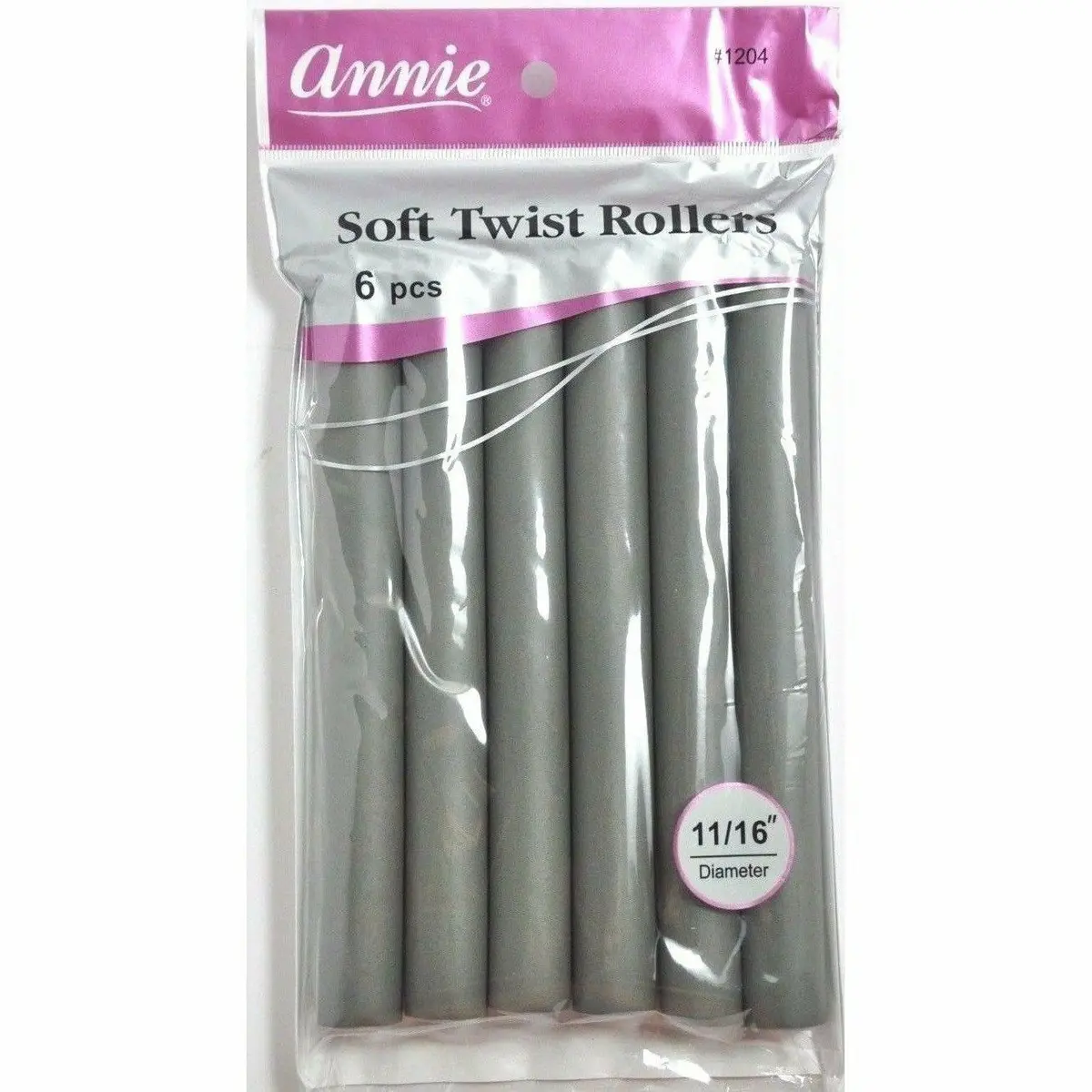 Annie: Soft Twist Rollers 11/16" #1204 1