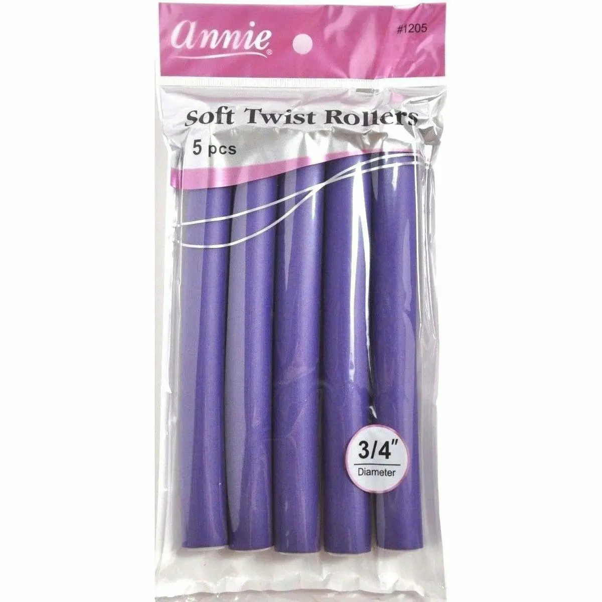 Annie: Soft Twist Rollers 3/4" #1205 1