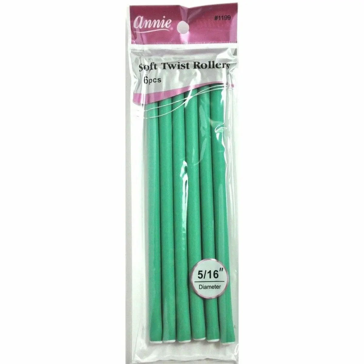 Annie: Soft Twist Rollers 5/16" #1199 1