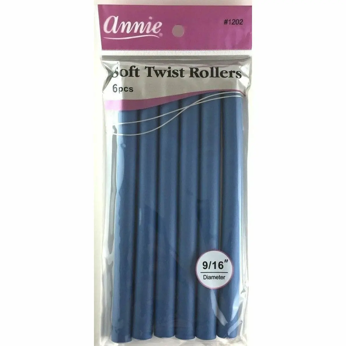 Annie: Soft Twist Rollers 9/16" #1202 1
